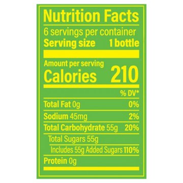 Starry Lemon Lime Flavored Soda 6 pk Bottles