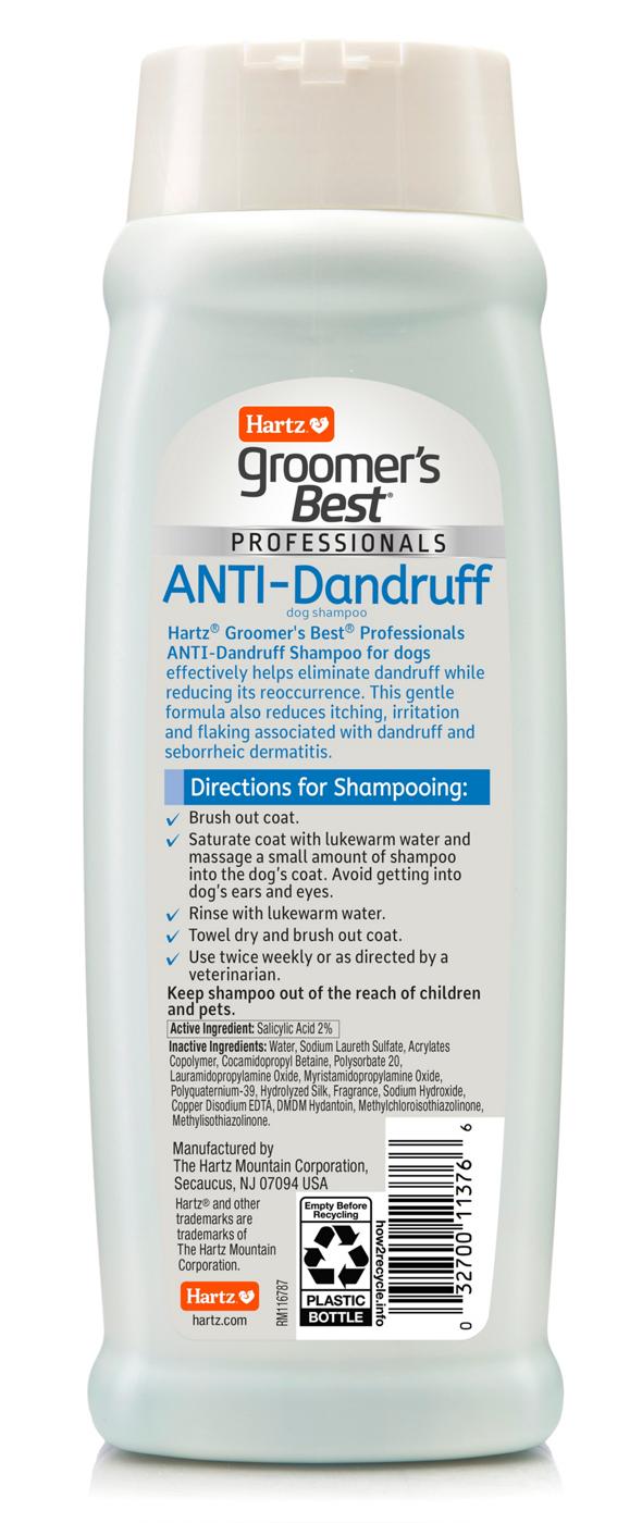 Hartz Groomer's Best Shampoo Anti-Dandruff Dog Shampoo; image 2 of 2