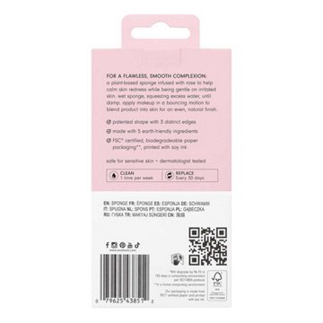 EcoTools Bioblender Compostable Makeup Sponge Infused with Rose Water
