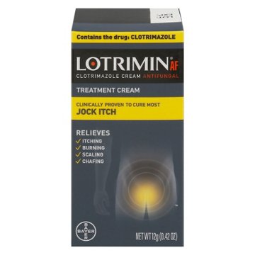 Lotrimin AF Antifungall Clotrimazole Treatment Cream, 0.42 oz