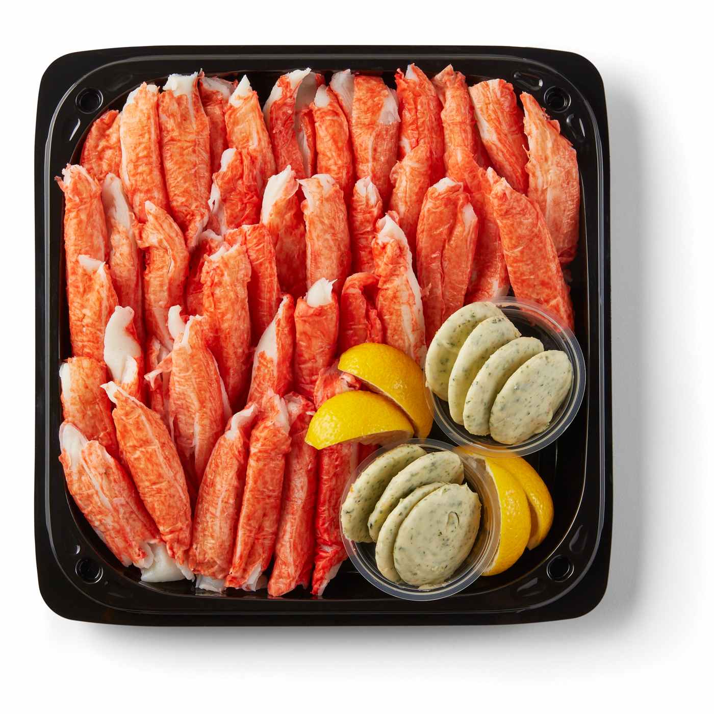 H-E-B Fish Market Party Tray - Imitation Snow Crab Legs & Butter; image 1 of 2