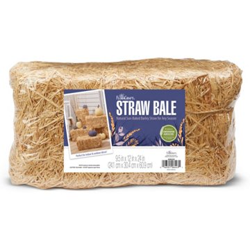 Floracraft Straw Bale, 9.5'' x 12'' x 24''