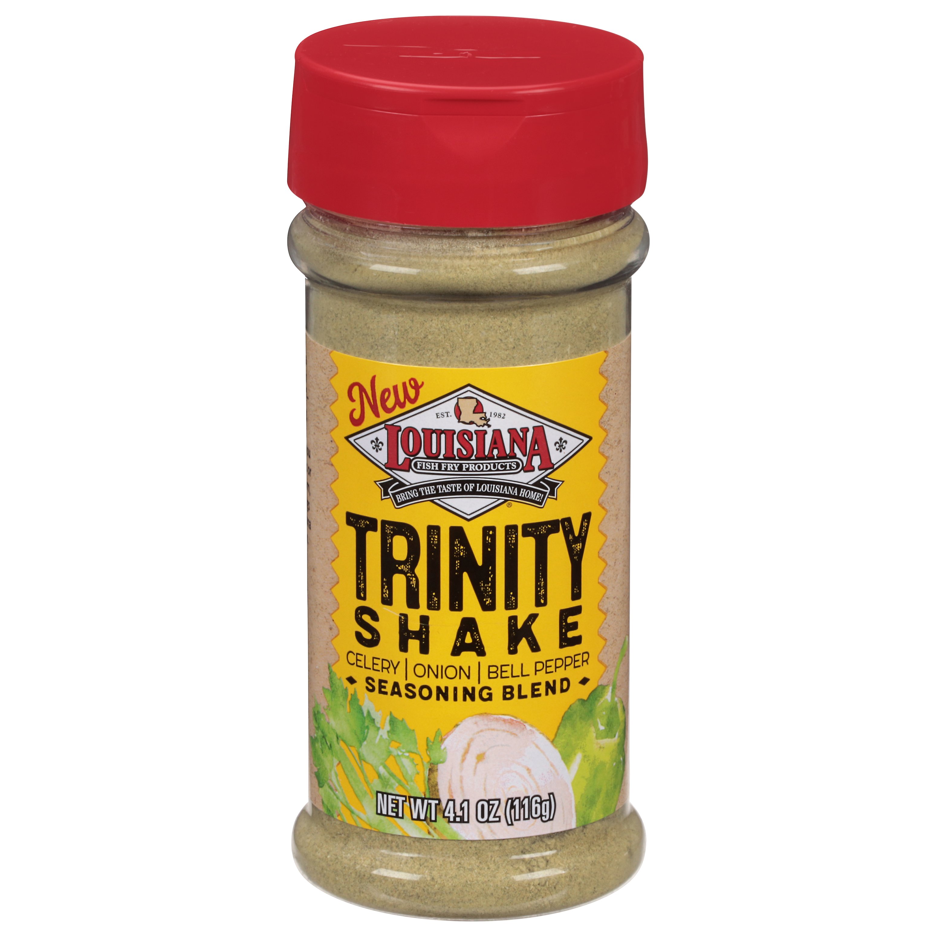 Trinity Shake Seasoning Blend 4.1 oz - Louisiana Fish Fry