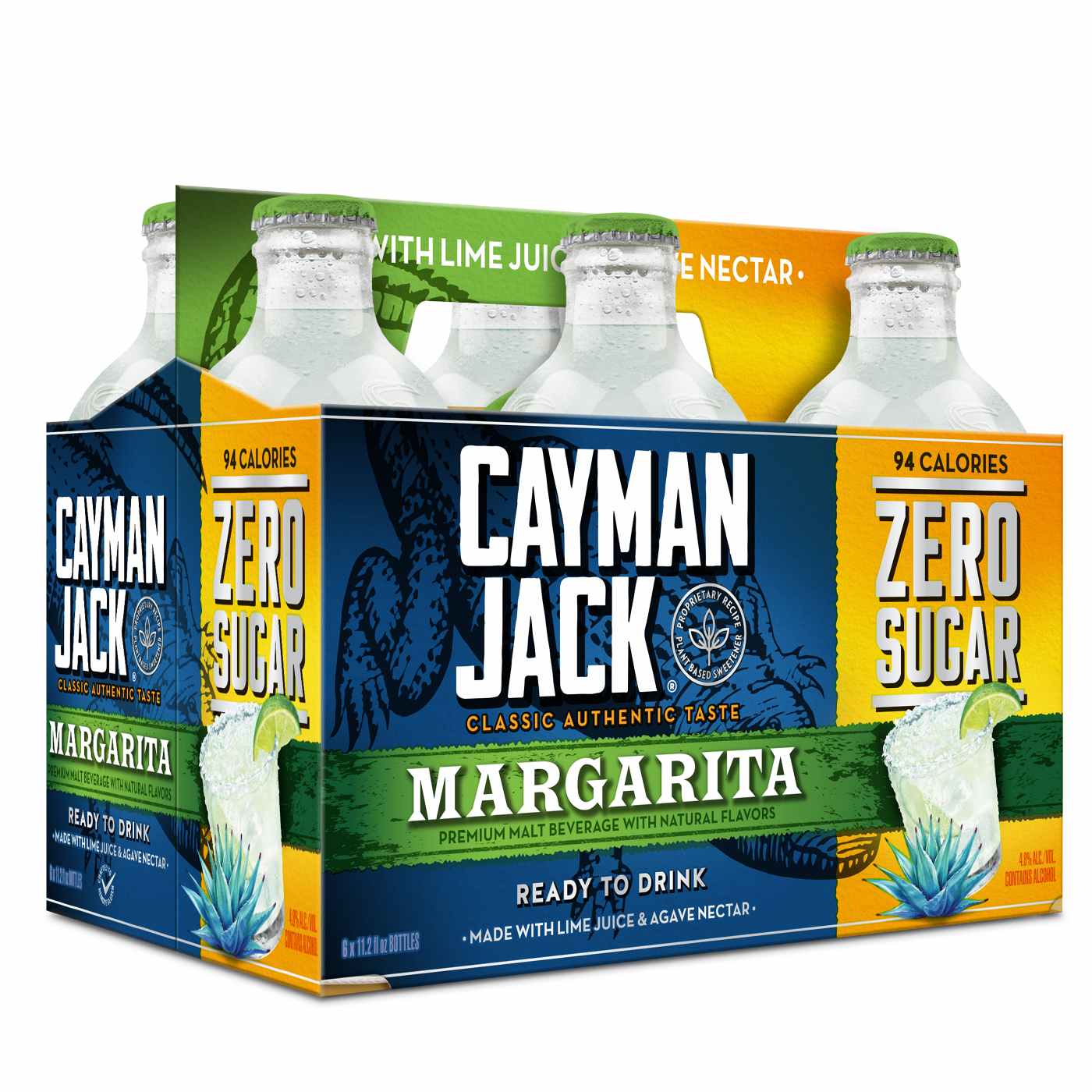 Cayman Jack Zero Sugar Margarita Bottles 6 pk; image 2 of 2