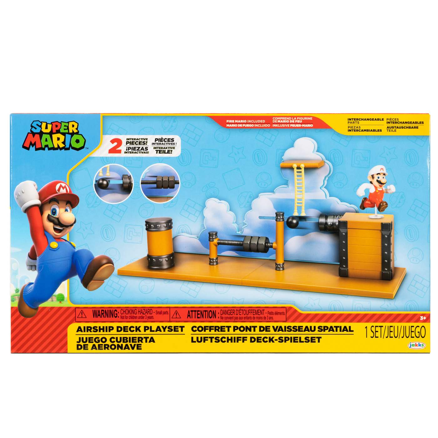 Jakks Nintendo Super Mario Airship Deck Playset; image 1 of 2