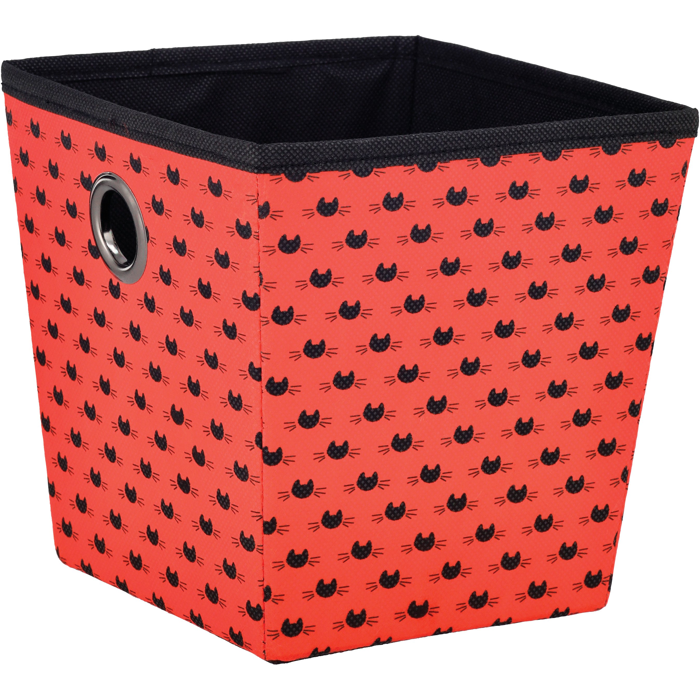 Destination Holiday Black Cats Canvas Halloween Storage Bin Shop