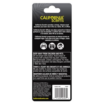 California Scents Hanging Paper Sandal Shape Auto Air Freshener - Ice
