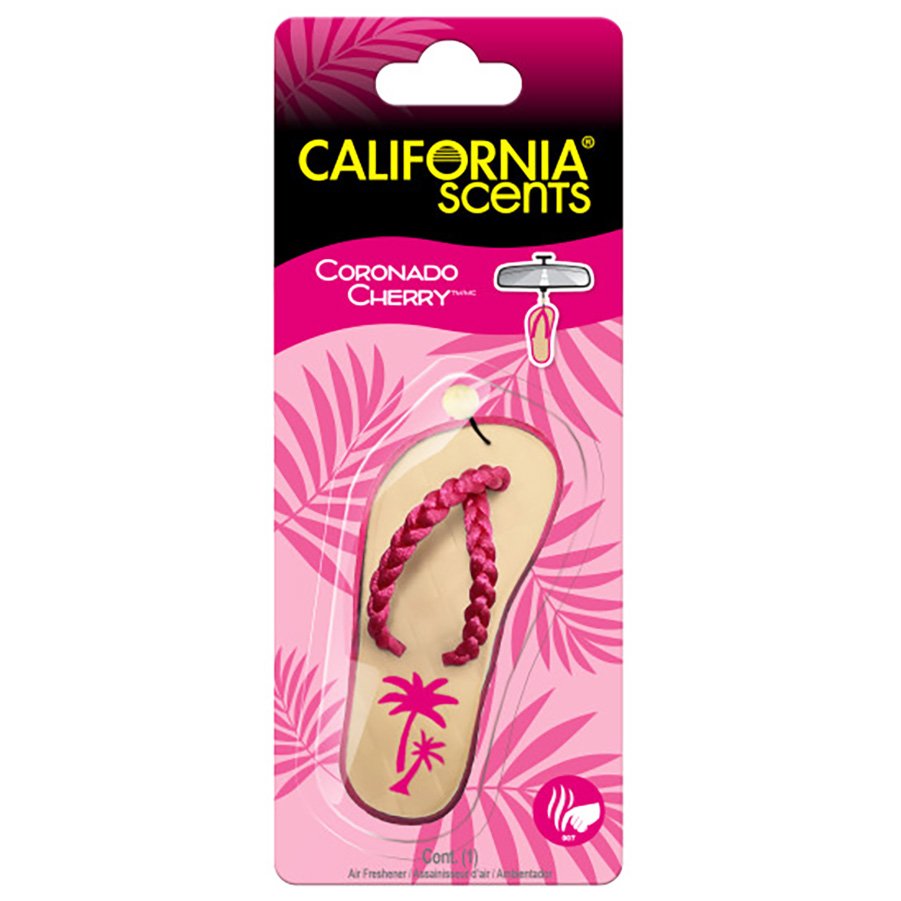 California Scents Hanging Paper Lei Shape Auto Air Freshener - Coronado  Cherry - Shop Automotive Cleaners at H-E-B