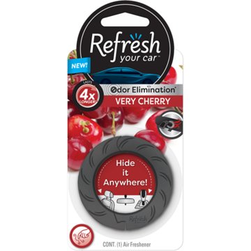 Refresh Your Car Discreet Ring Air Freshener - Very Cherry