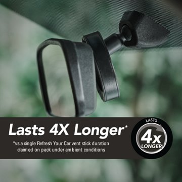 Refresh Your Car Discreet Ring Air Freshener - Lightning Bolt