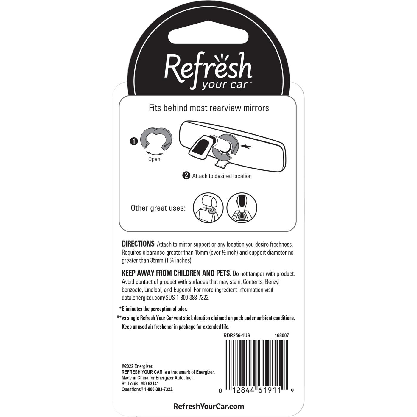 Refresh Your Car Discreet Ring Air Freshener - Lightning Bolt; image 3 of 3