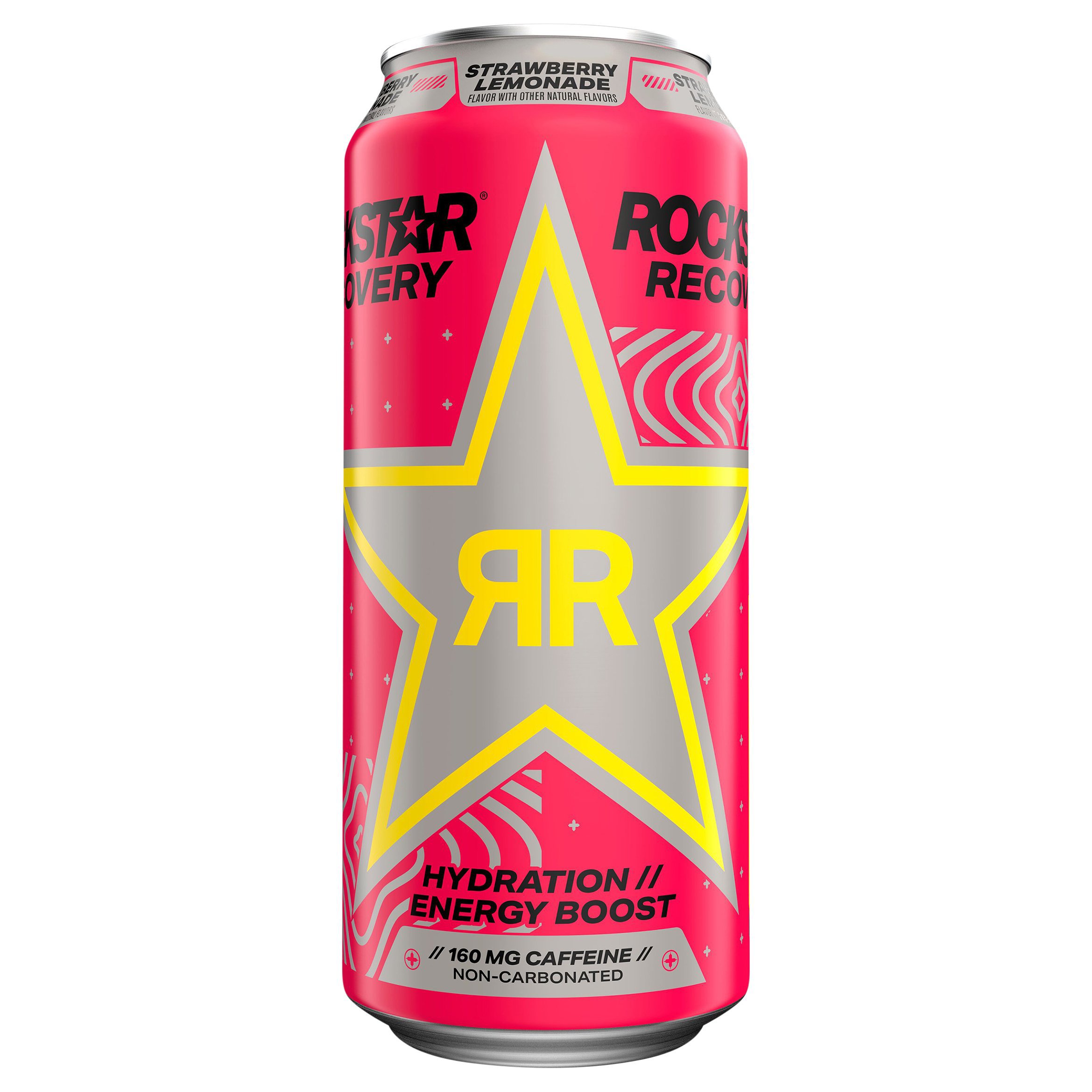 Rockstar Recovery Strawberry Lemonade Energy Drink - Shop Sports ...