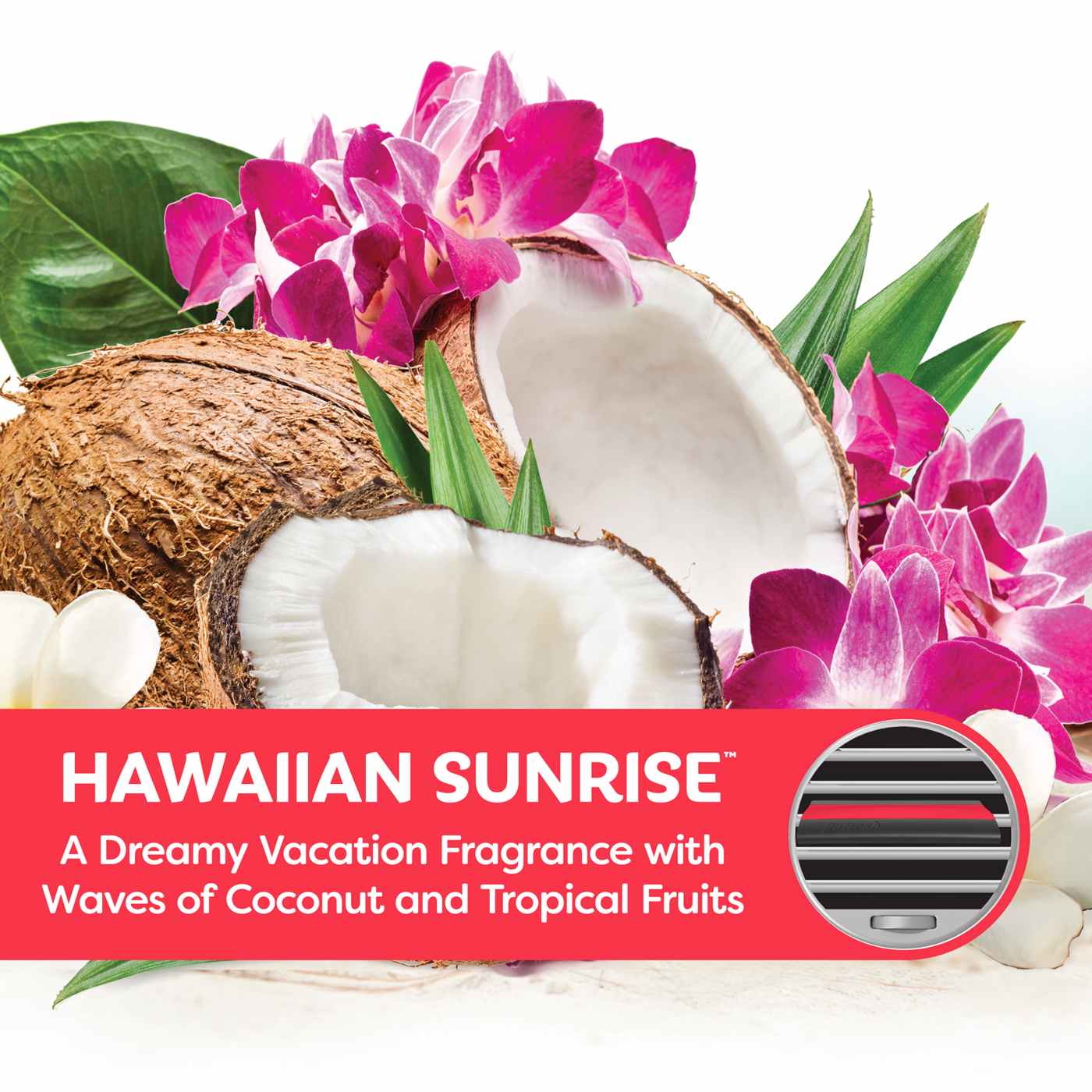 Refresh Your Car Vent Wrap Air Fresheners - Hawaiian Sunrise; image 3 of 3