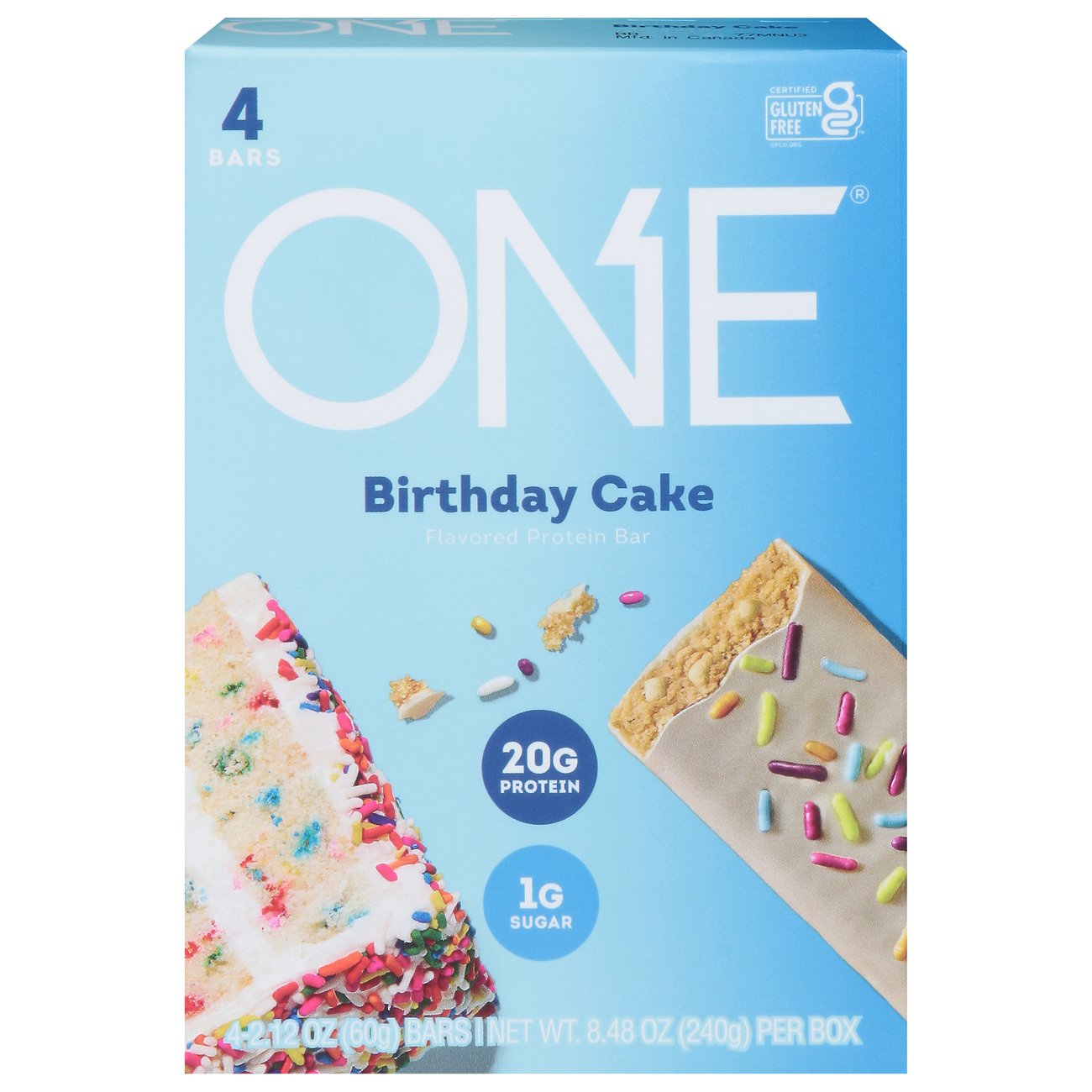 One 20g Protein Bars Birthday Cake Shop Granola & snack bars at HEB
