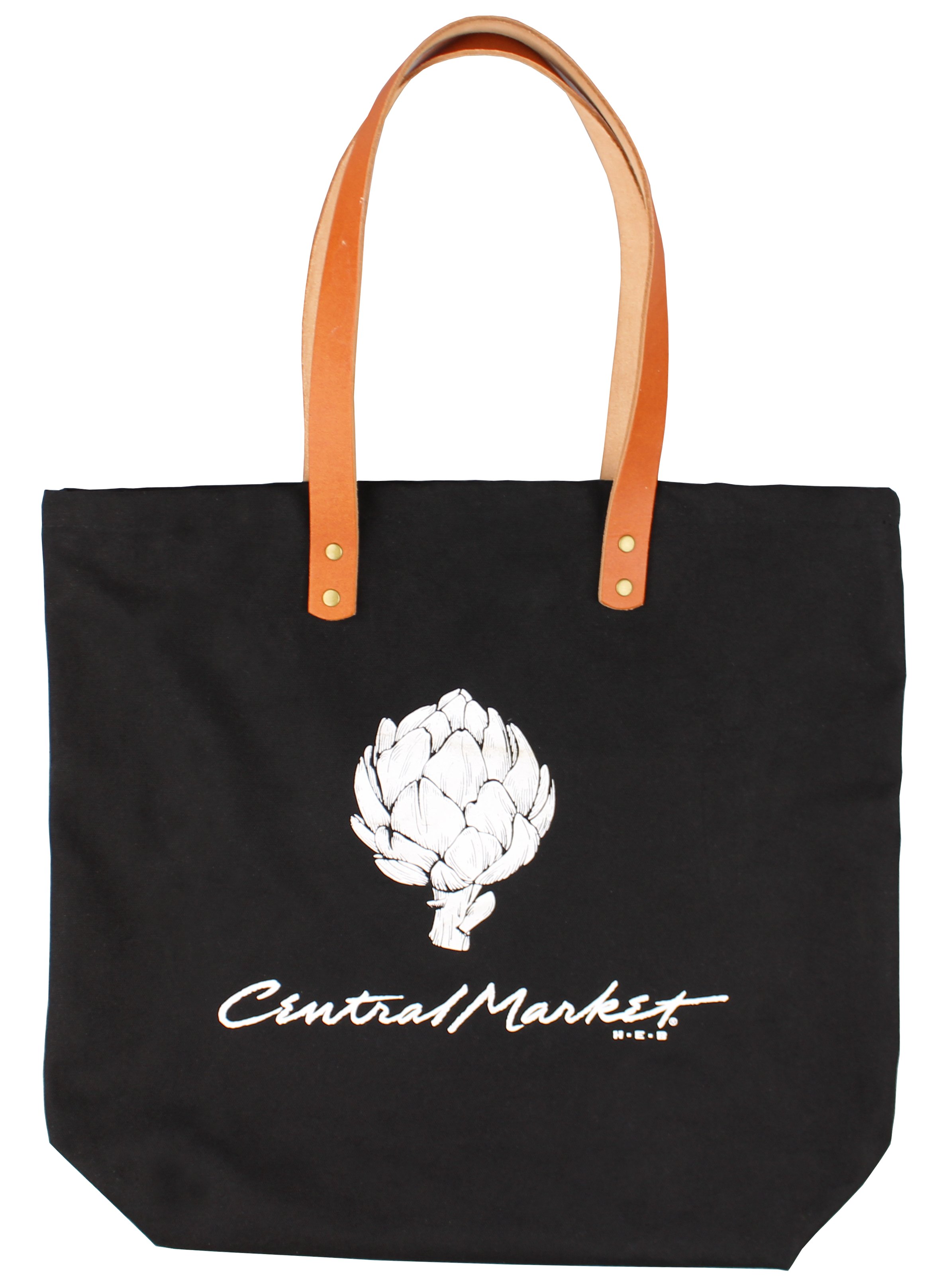 CafePress Eastern Market Natural Canvas Tote Bag - Reusable Shopping Bag With Durable Handles, Machine Washable
