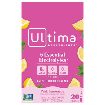 Ultima Replenisher Electrolyte Drink Mix Packs - Pink Lemonade
