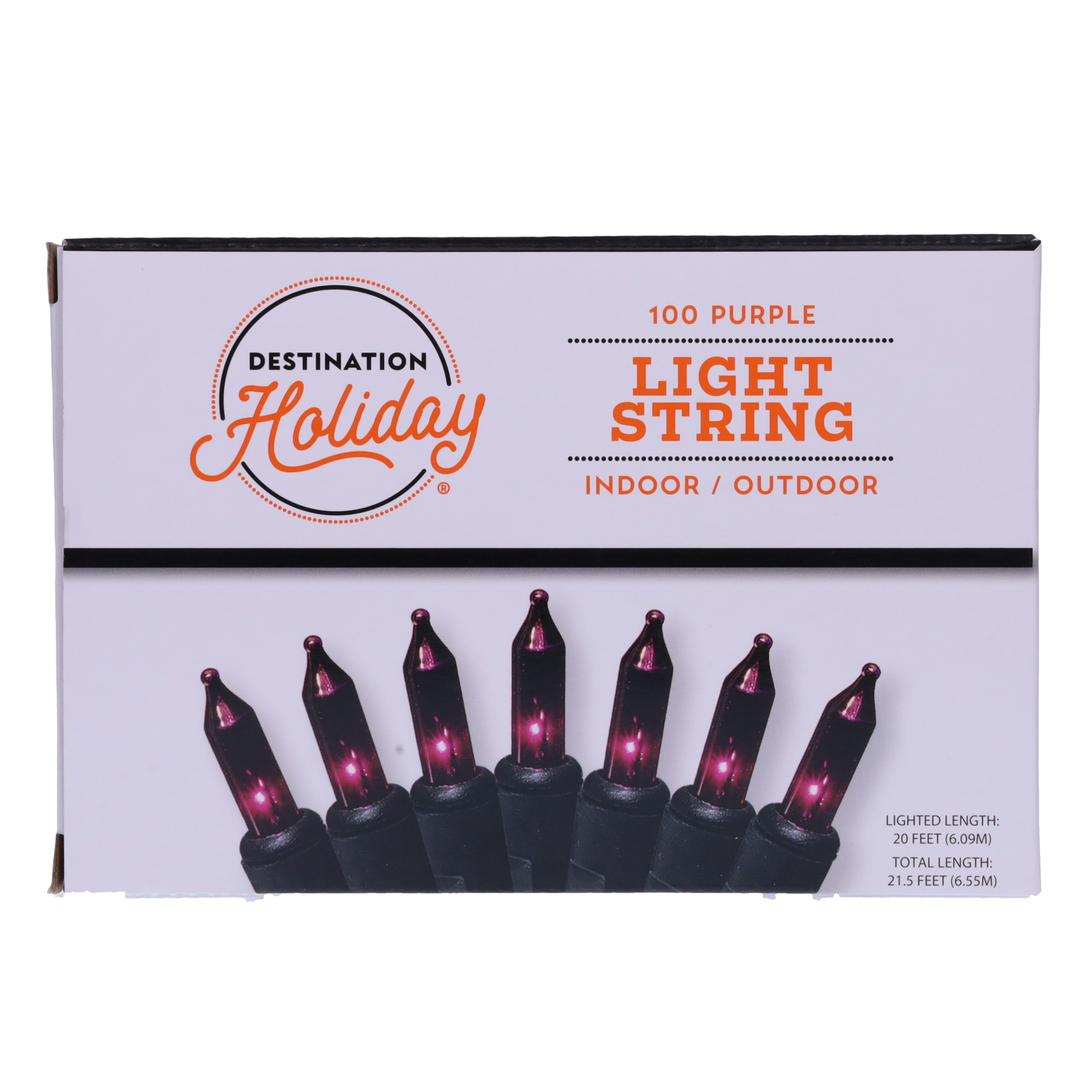 Destination Holiday Purple String Lights Shop Seasonal Decor at HEB