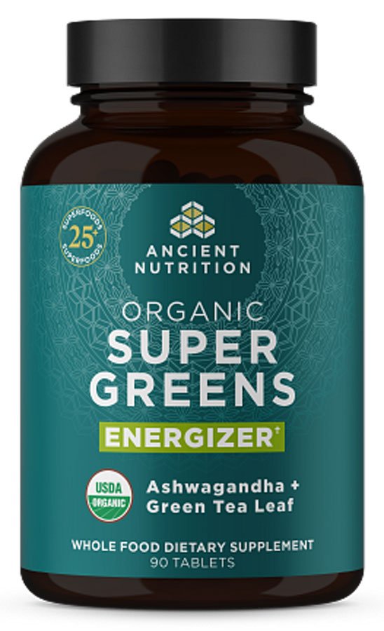 Ancient Nutrition Organic Super Greens Energizer Shop Diet fitness at H E B