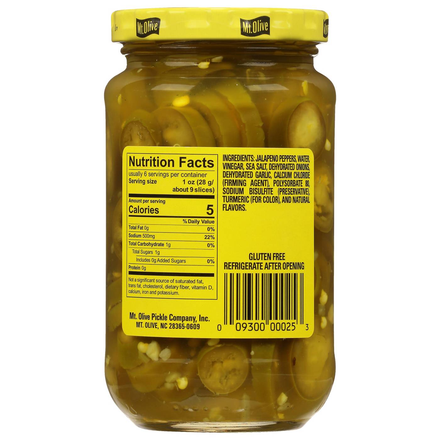 Mt. Olive No Heat Nacho Jalapeno Slices; image 2 of 2