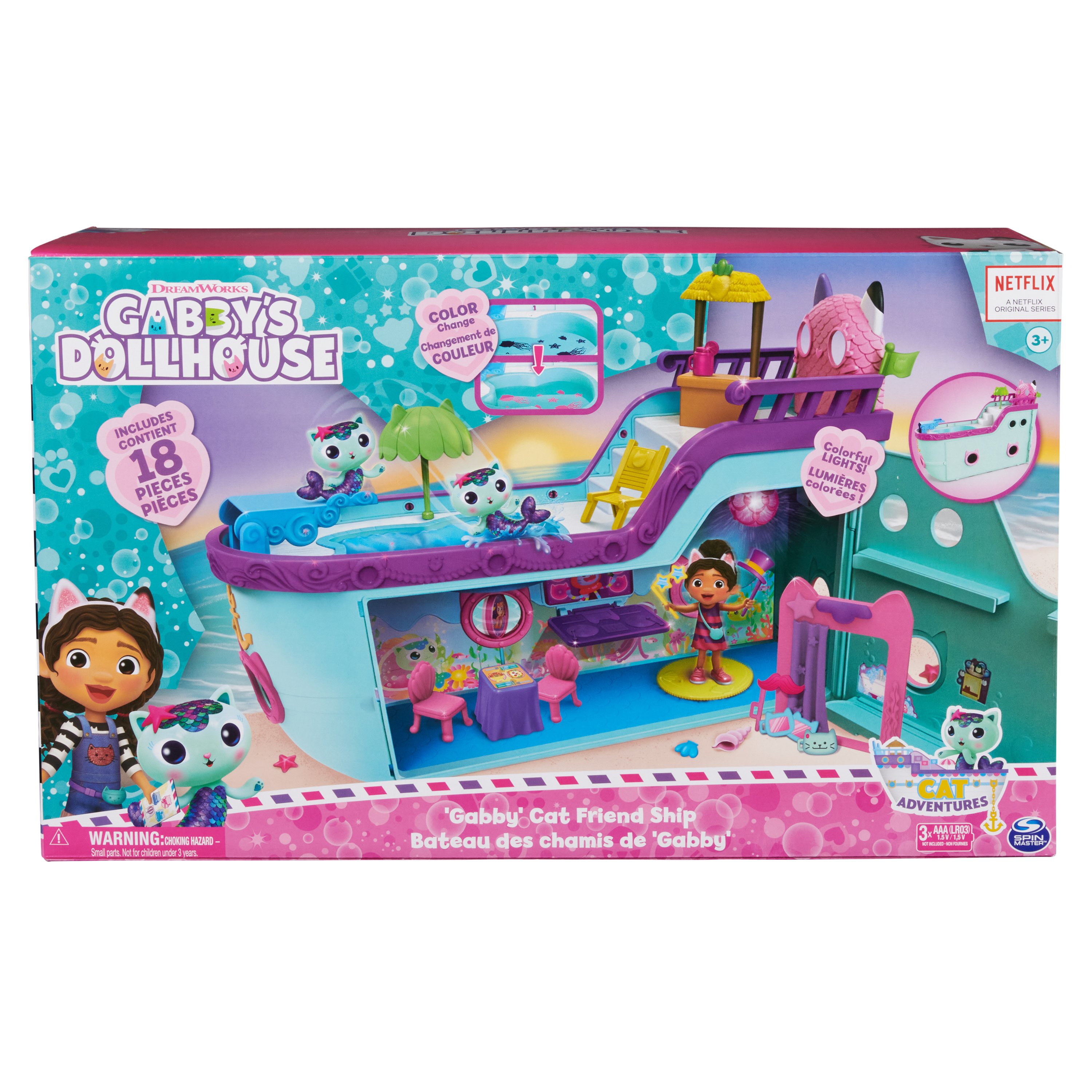 Gabby's Dollhouse Cruise Ship Playset - Shop Playsets at H-E-B