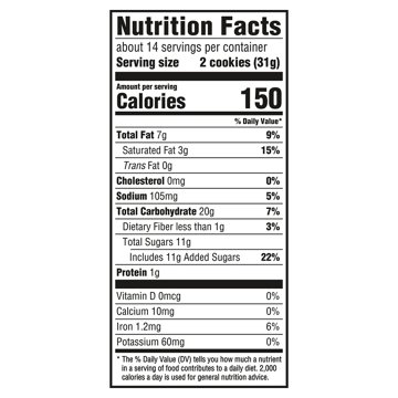 Chips Ahoy! Chewy Hershey's Fudge Filled Soft Cookies Family Size