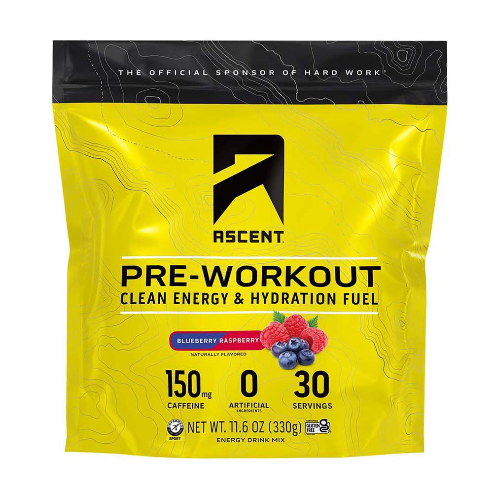 Ascent PreWorkout Blueberry Raspberry Shop Diet & fitness at HEB