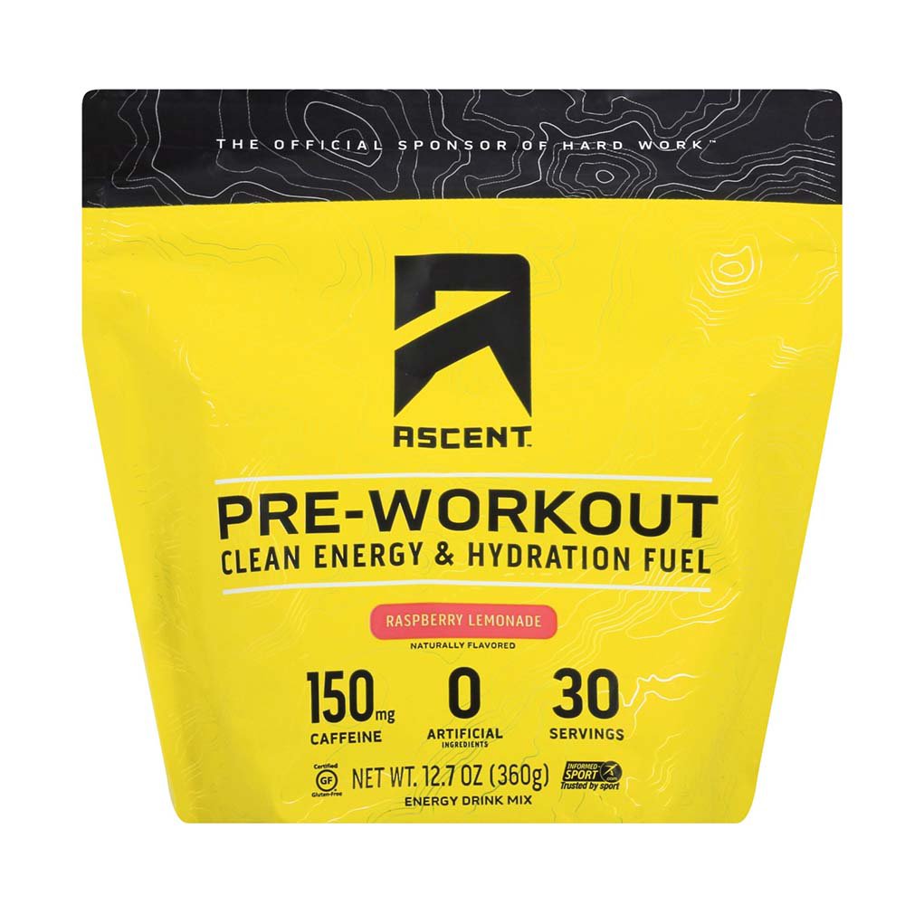 Ascent PreWorkout Raspberry Lemonade Shop Diet & Fitness at HEB