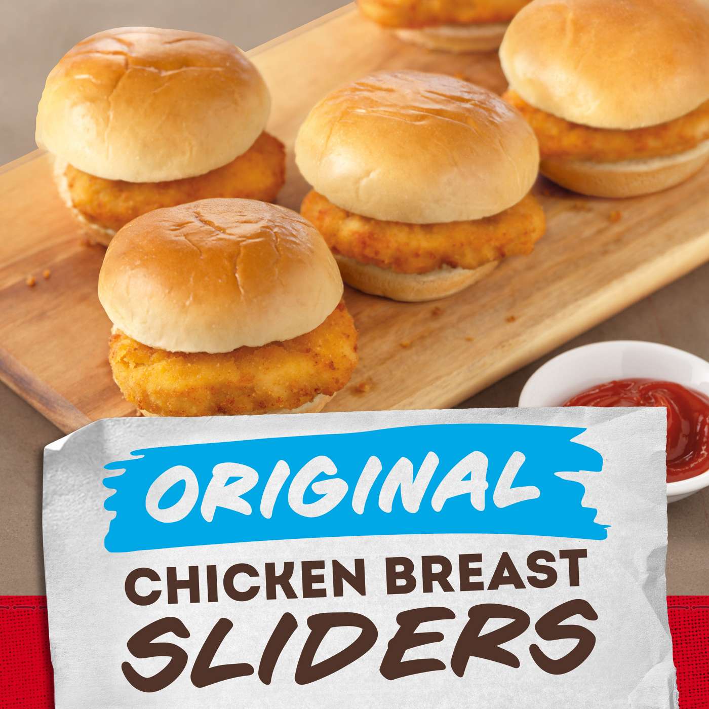 Tyson Frozen Original Chicken Breast Sliders; image 3 of 5