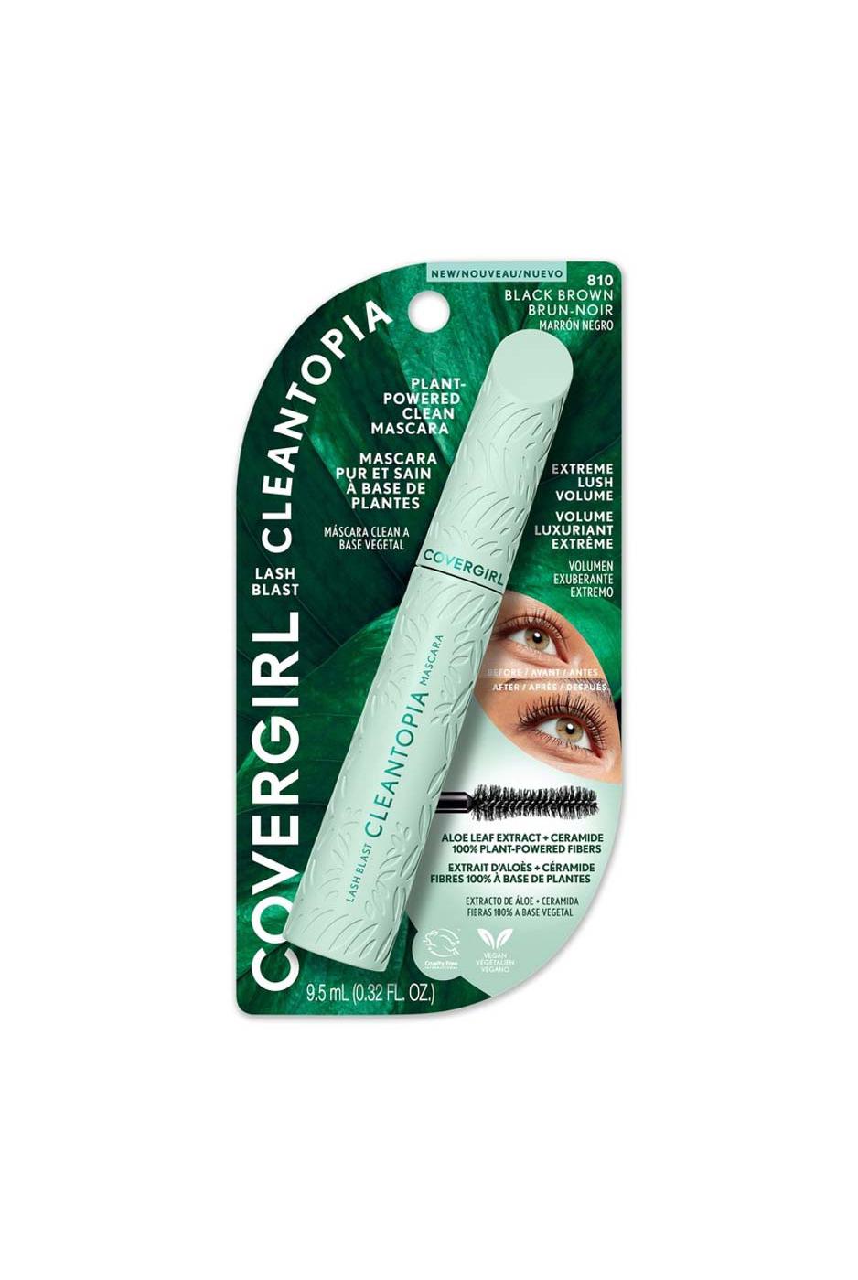 Covergirl Lash Blast Cleantopia Mascara Black Brown Shop Mascara at