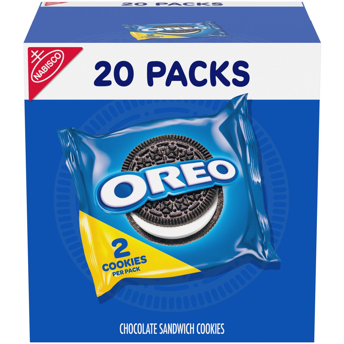 Nabisco Oreo Chocolate Sandwich Cookies, Multipack; image 1 of 2