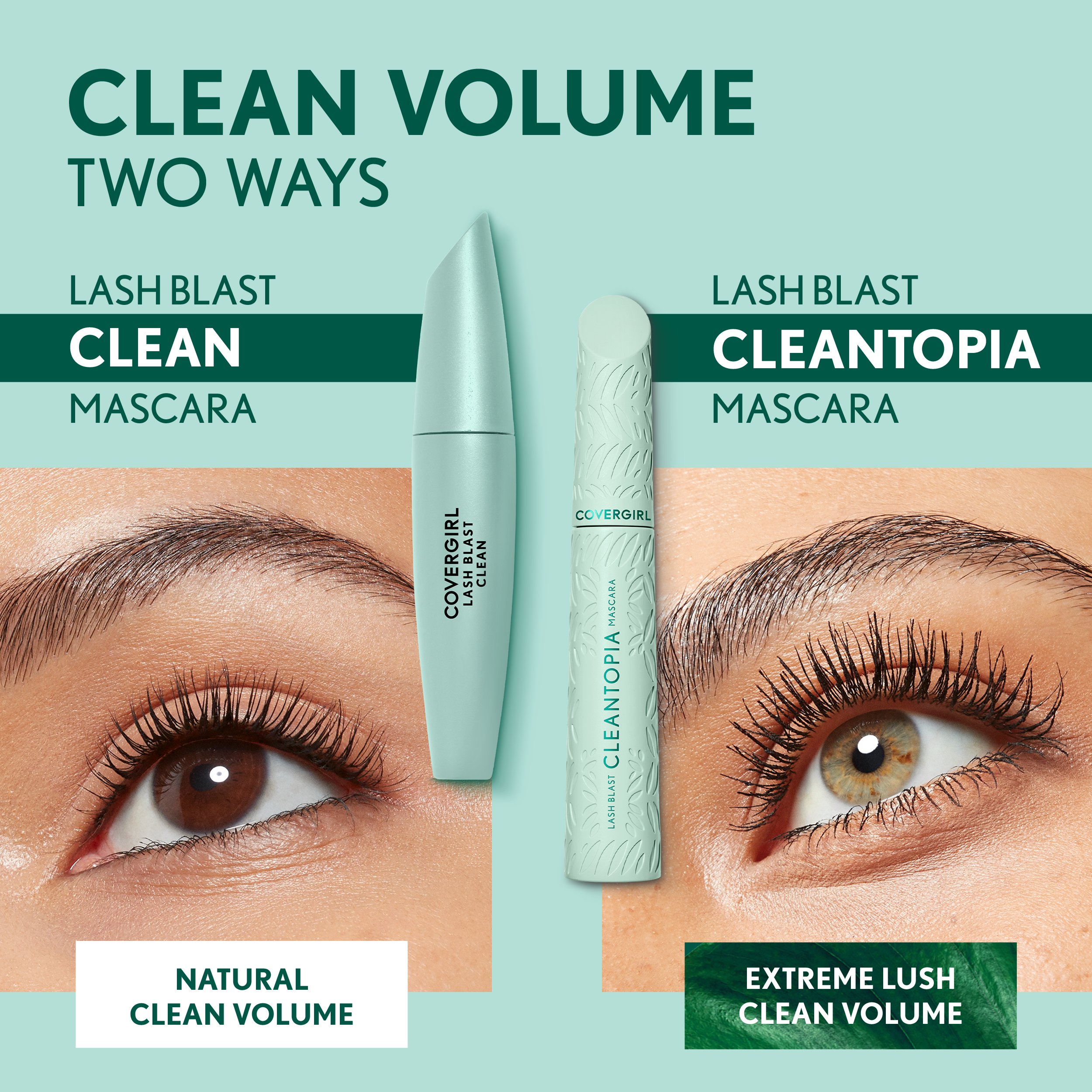 Covergirl Lash Blast Cleantopia Mascara Black Shop Mascara At H E B   008880502 12