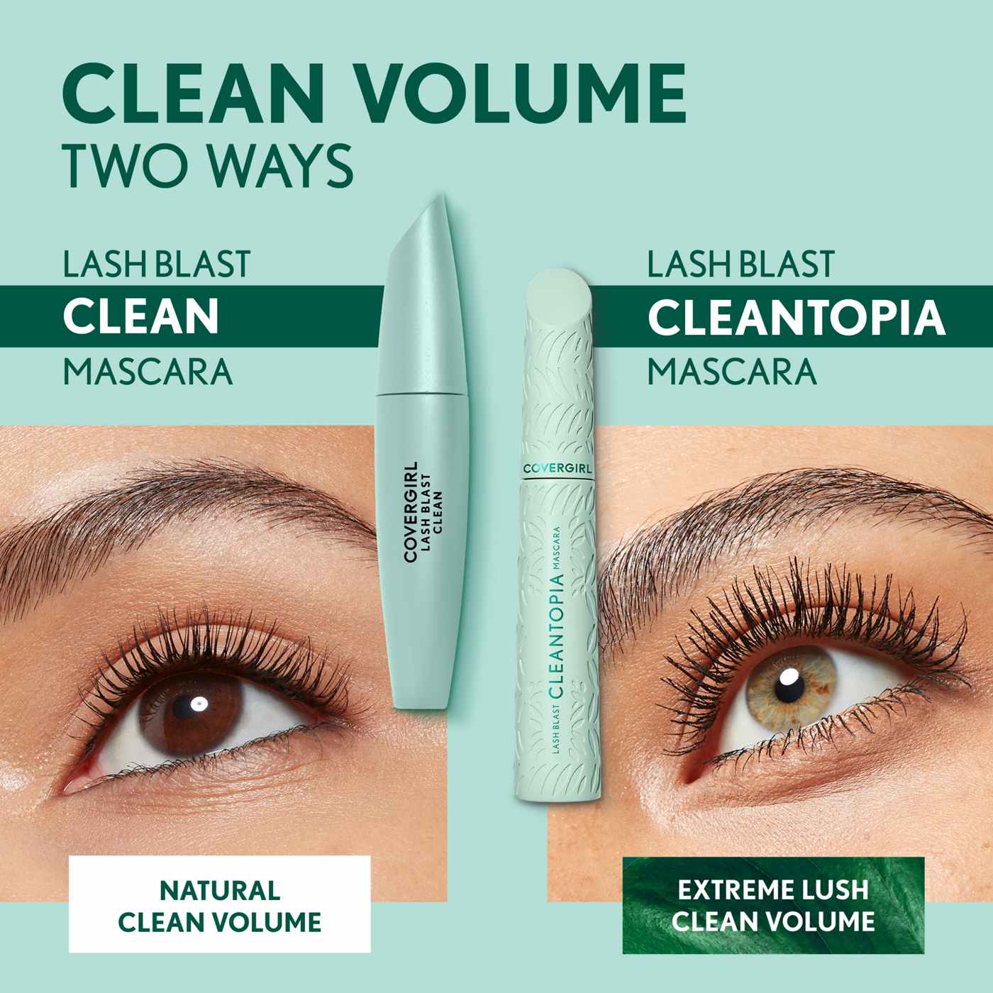 Covergirl Lash Blast Cleantopia Mascara Black Shop Mascara at HEB