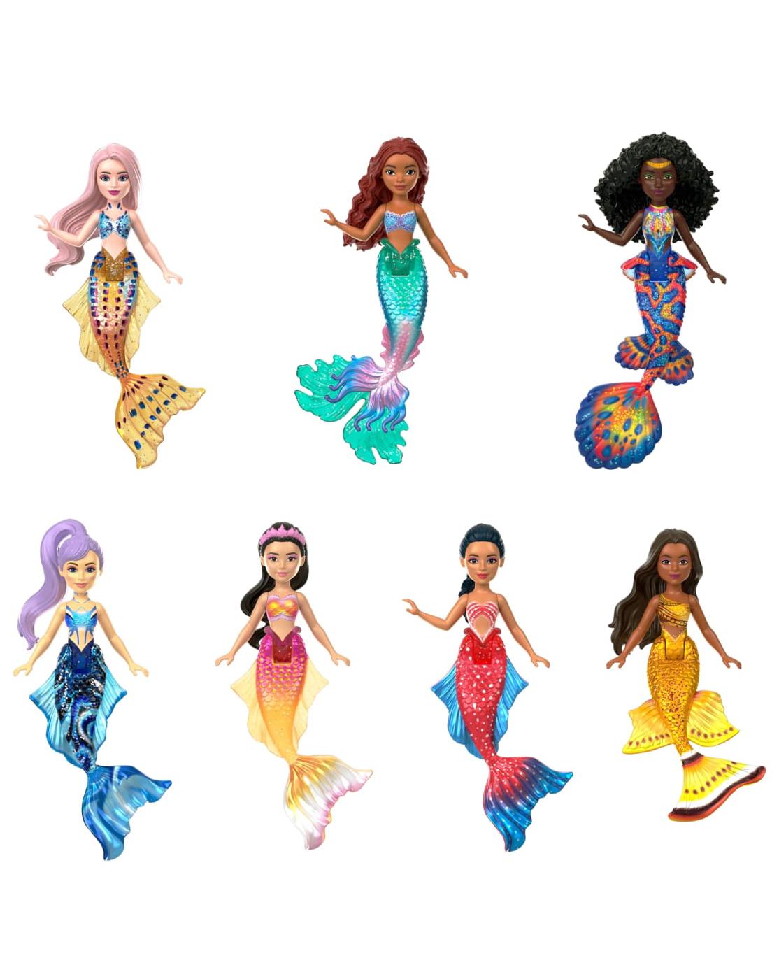 Mattel Disney’s The Little Mermaid Ariel & Sisters Small Doll Set; image 2 of 2