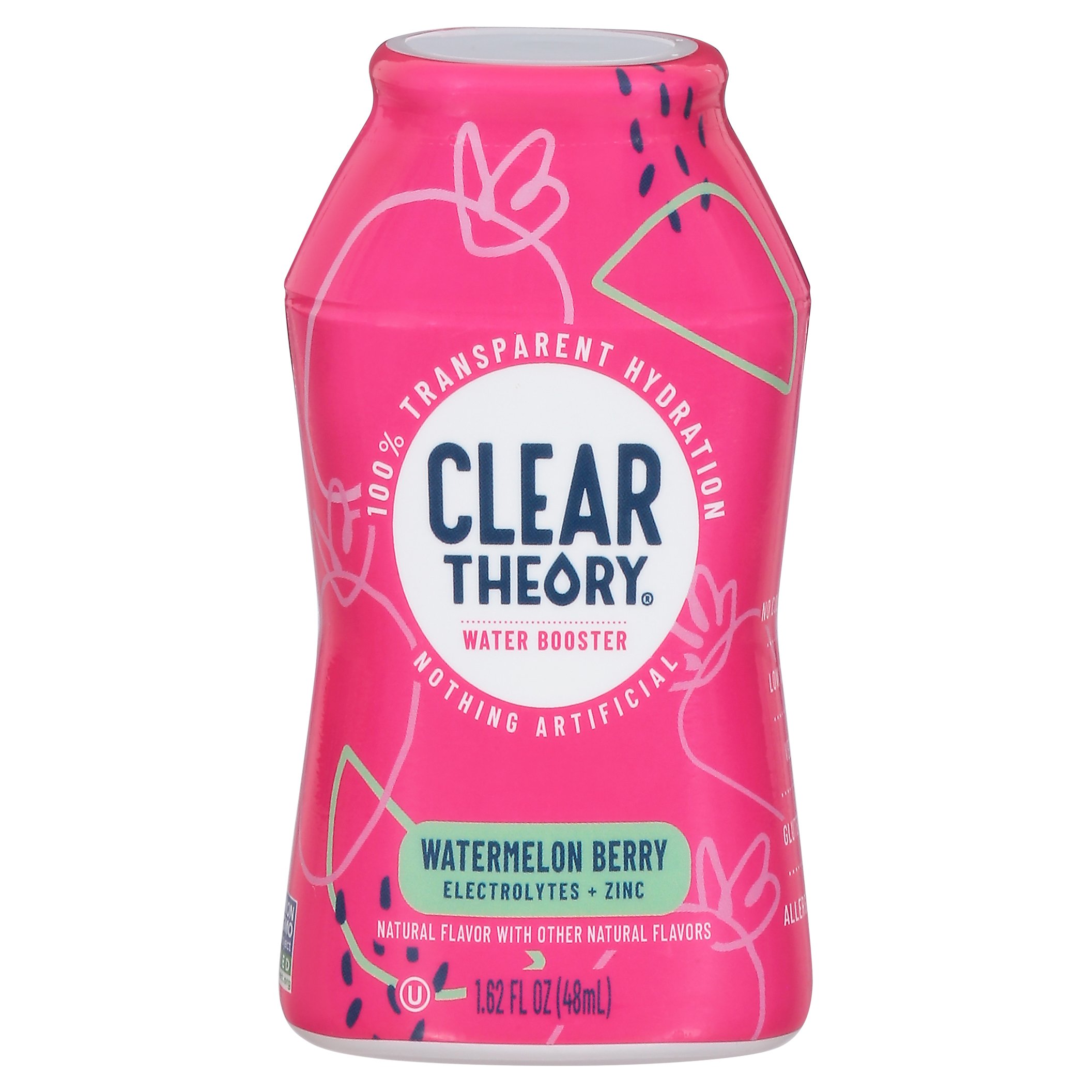 Clear Theory Water Booster - Watermelon Berry, 1.62 oz