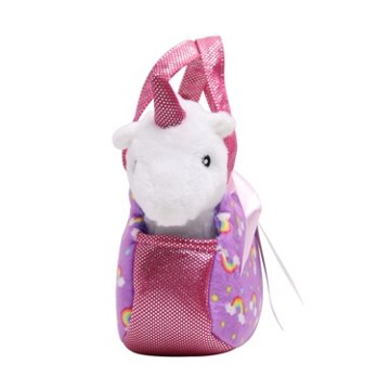 All Things Sweet Unicorn Pet Plush in Bag