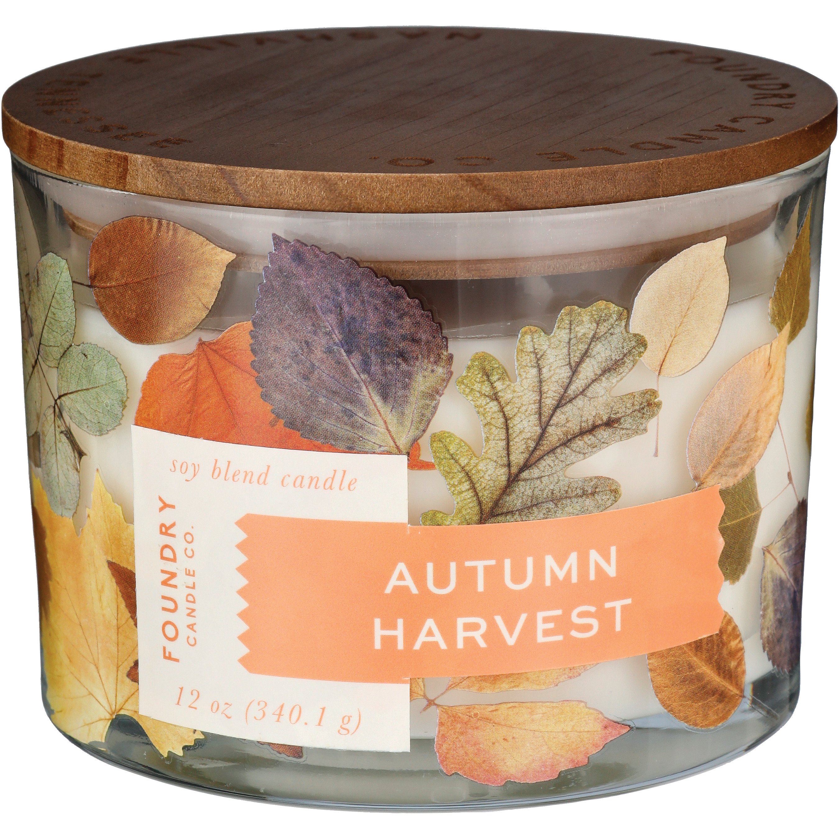 Foundry Candle Co. Autumn Harvest Scented Soy Candle Shop Candles at HEB