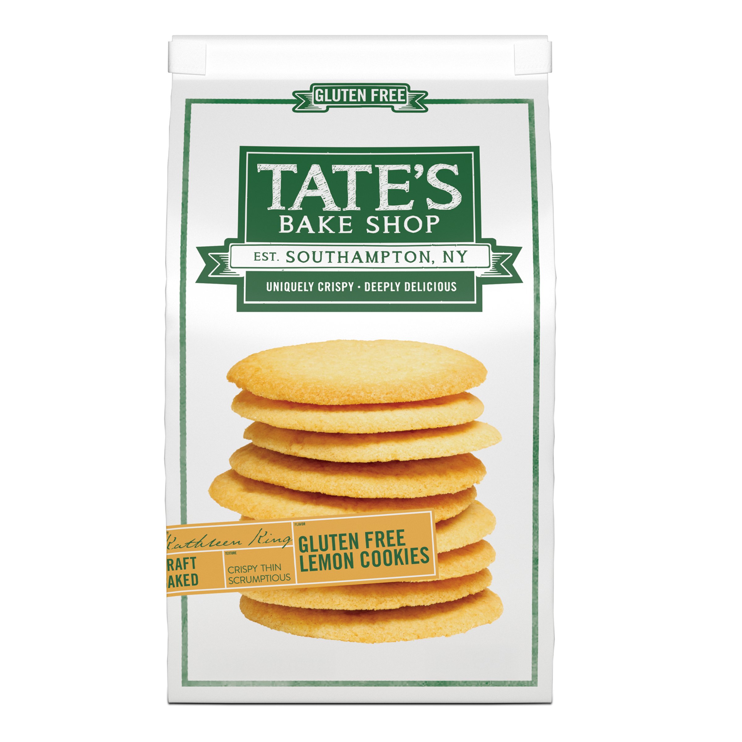 Tate's Bake Shop Gluten Free Lemon Cookies Shop Cookies at HEB
