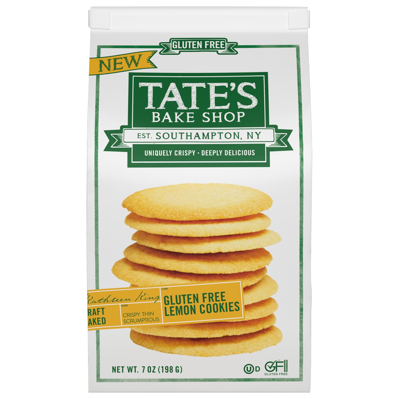 Tate's Bake Shop Gluten Free Lemon Cookies; image 1 of 3