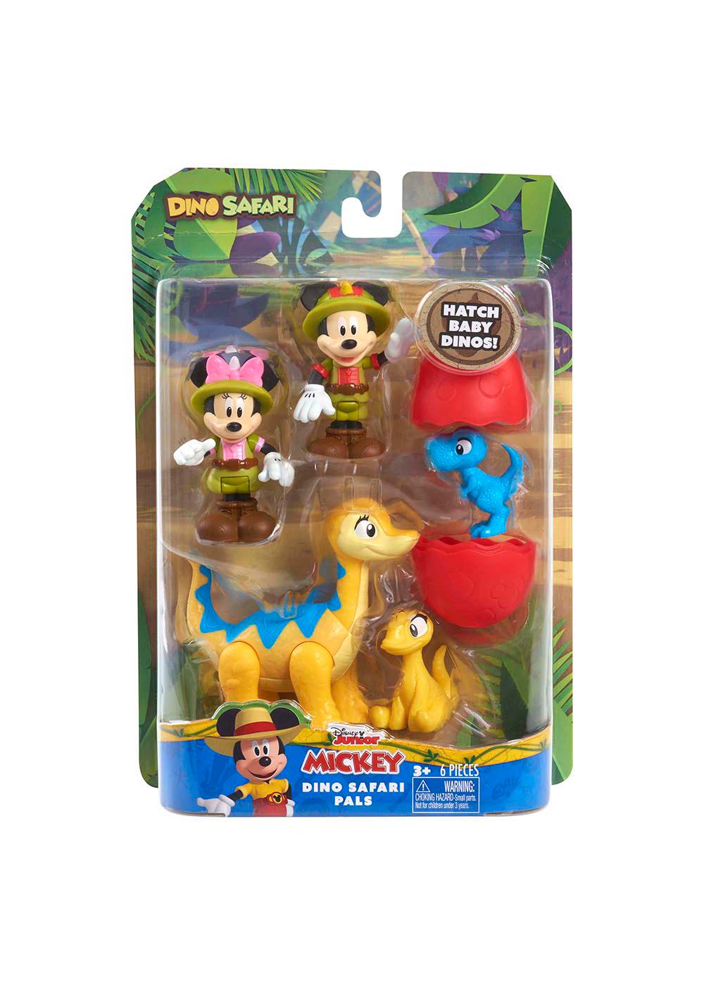 Just Play Disney Junior Mickey Mouse Dino Safari Pal Figures; image 1 of 2