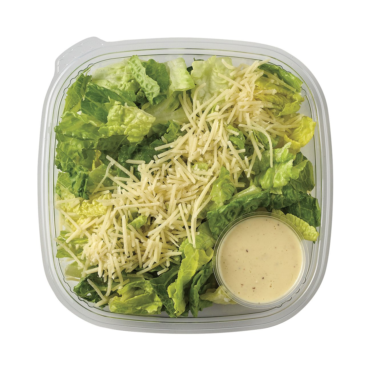 Meal Simple By H-E-B Caesar Side Salad With Creamy Caesar Dressing ...