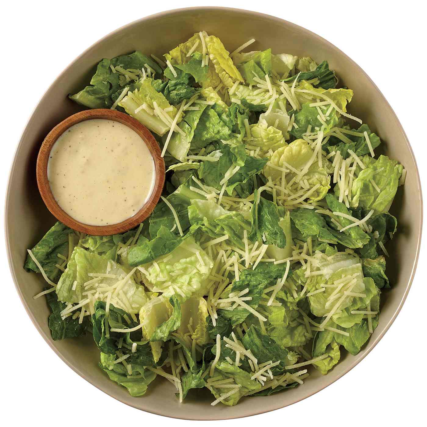 Meal Simple by HEB Caesar Side Salad with Creamy Caesar Dressing