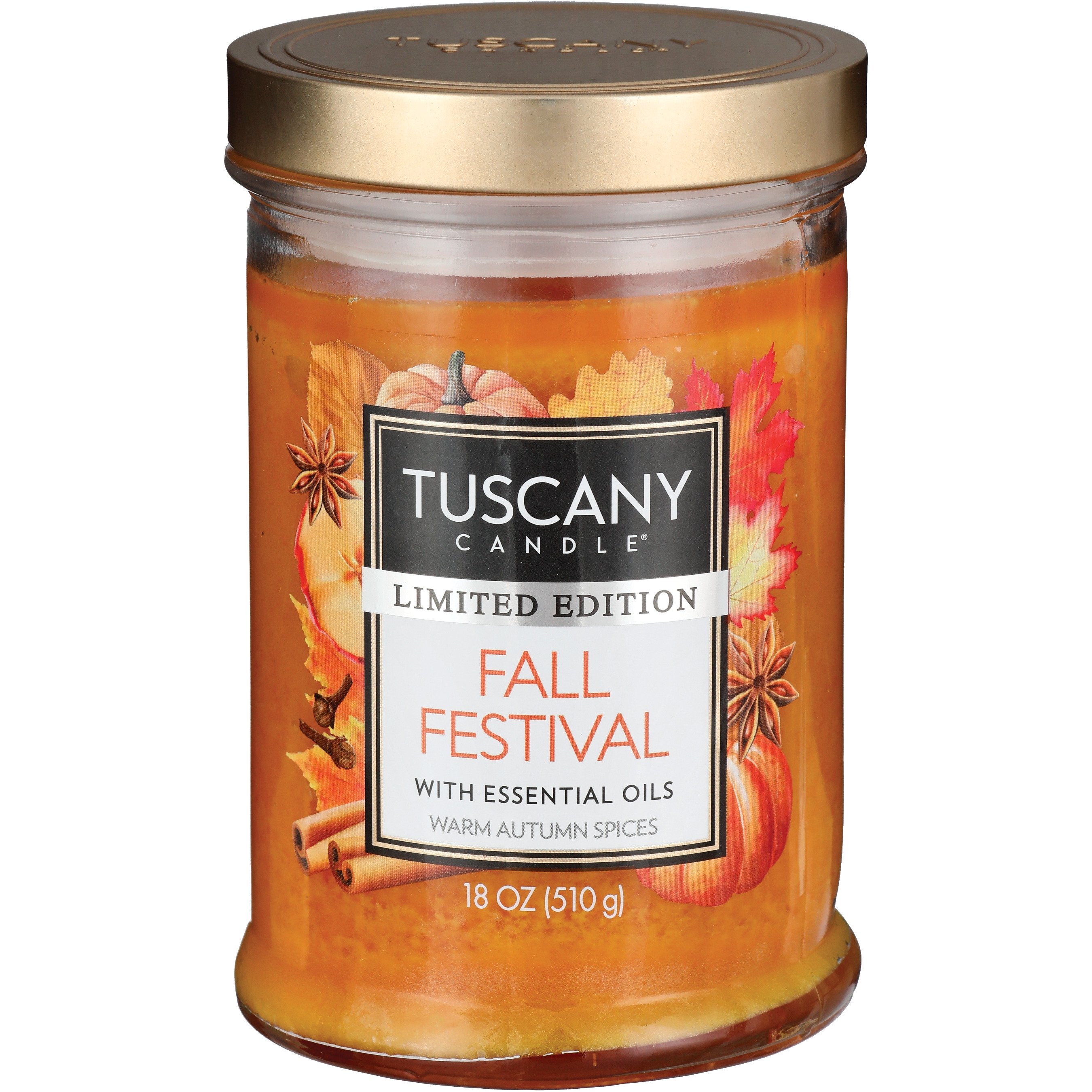 Tuscany Candle Fall Festival Scented Candle Shop Candles at HEB