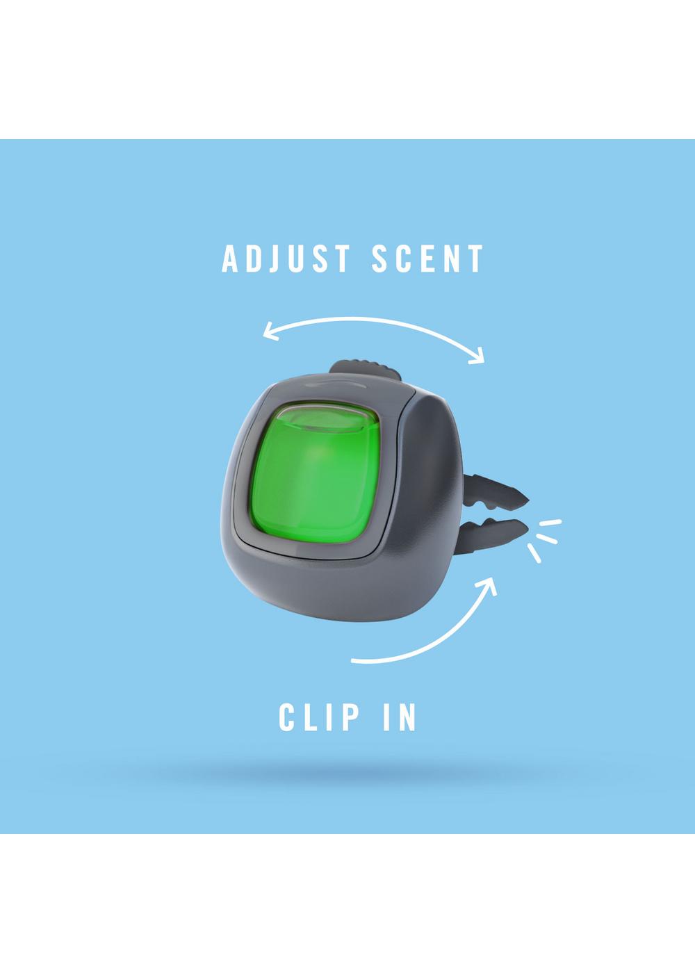 Febreze Auto Vent Clip Air Freshener - Platinum Ice; image 2 of 5