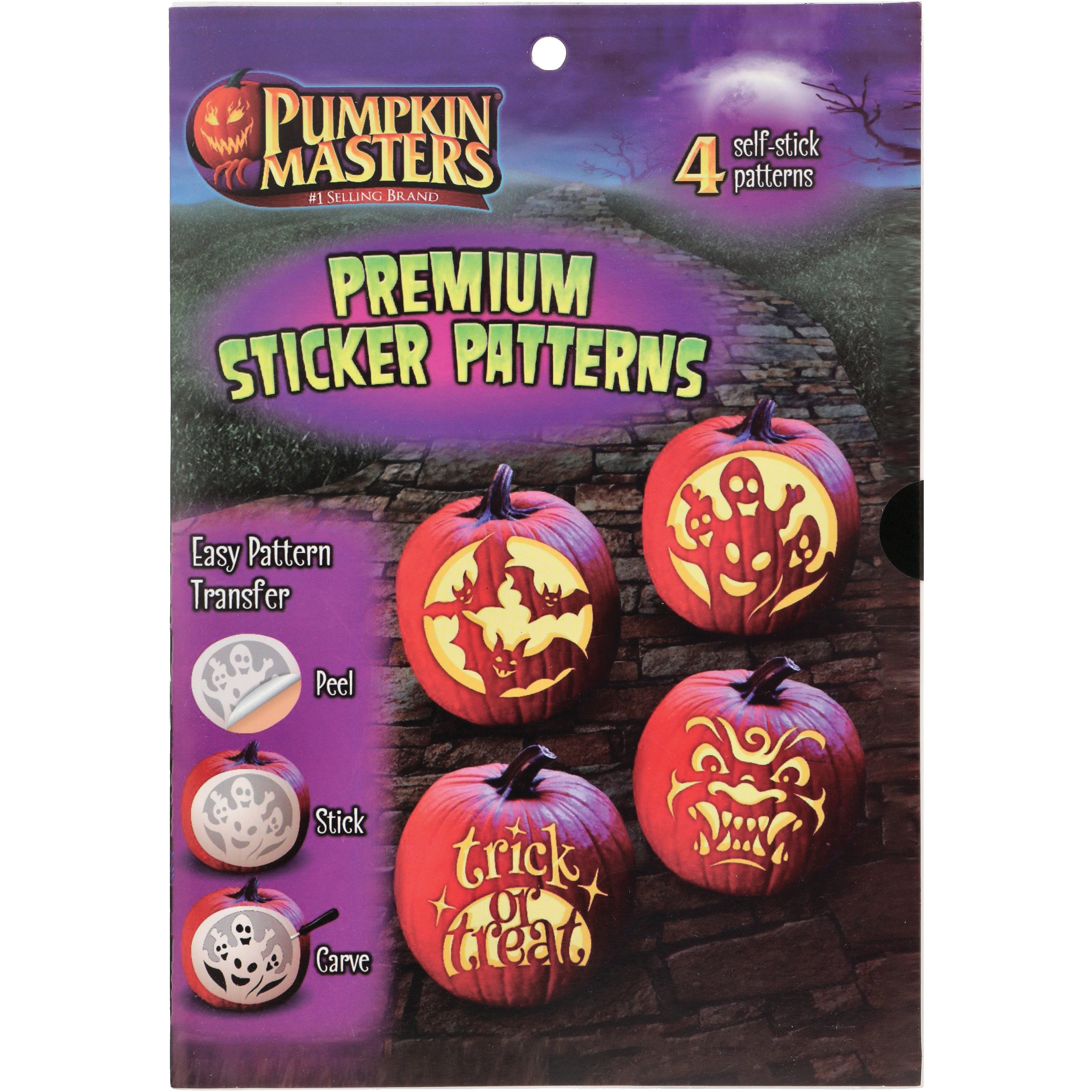 Pumpkin Masters Premium Sticker Patterns - Shop Seasonal Decor at H-E-B