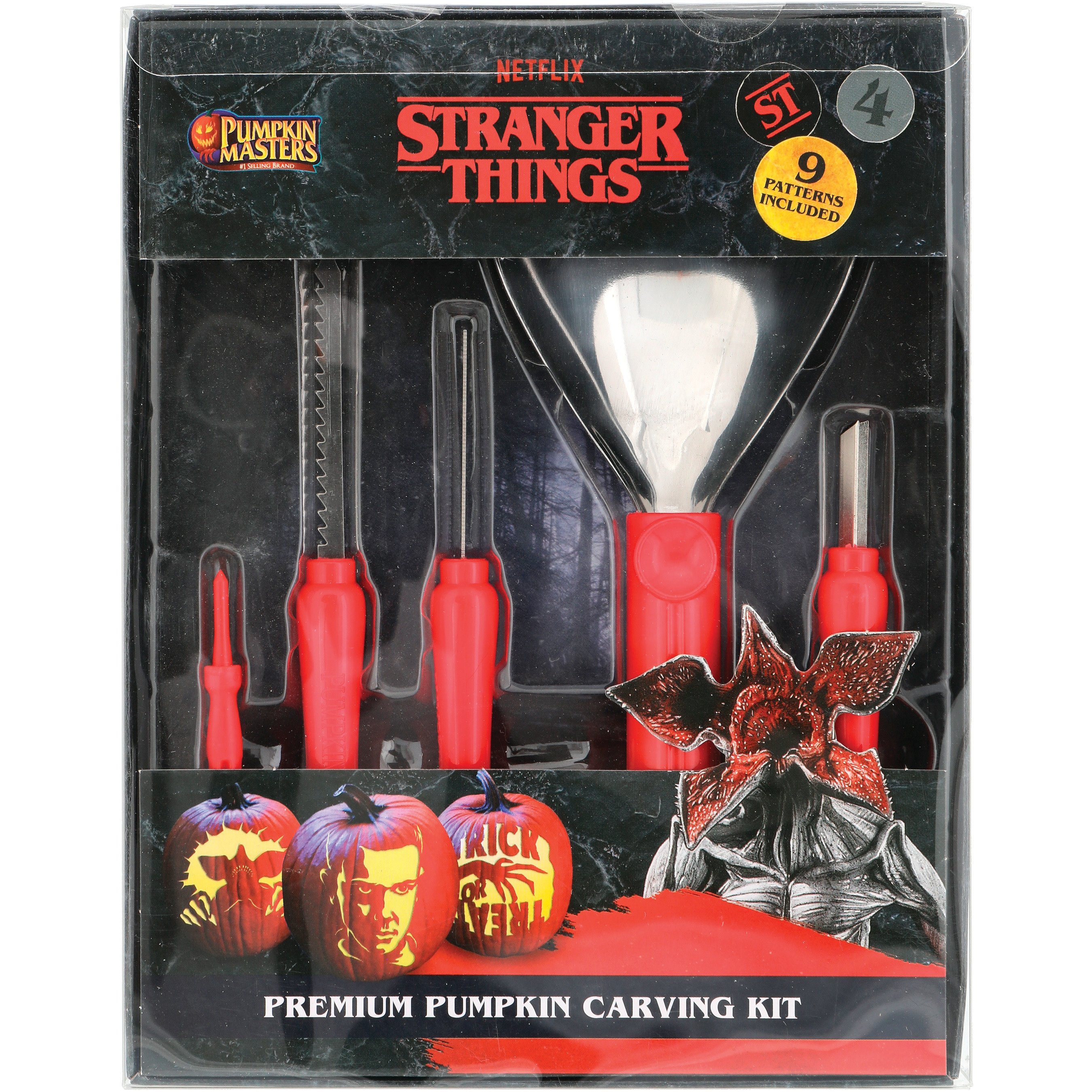 Pumpkin Masters Stranger Things Premium Pumpkin Carving Kit Shop