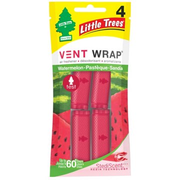 Little Trees Vent Wrap Car Air Fresheners - Watermelon, 4 pk