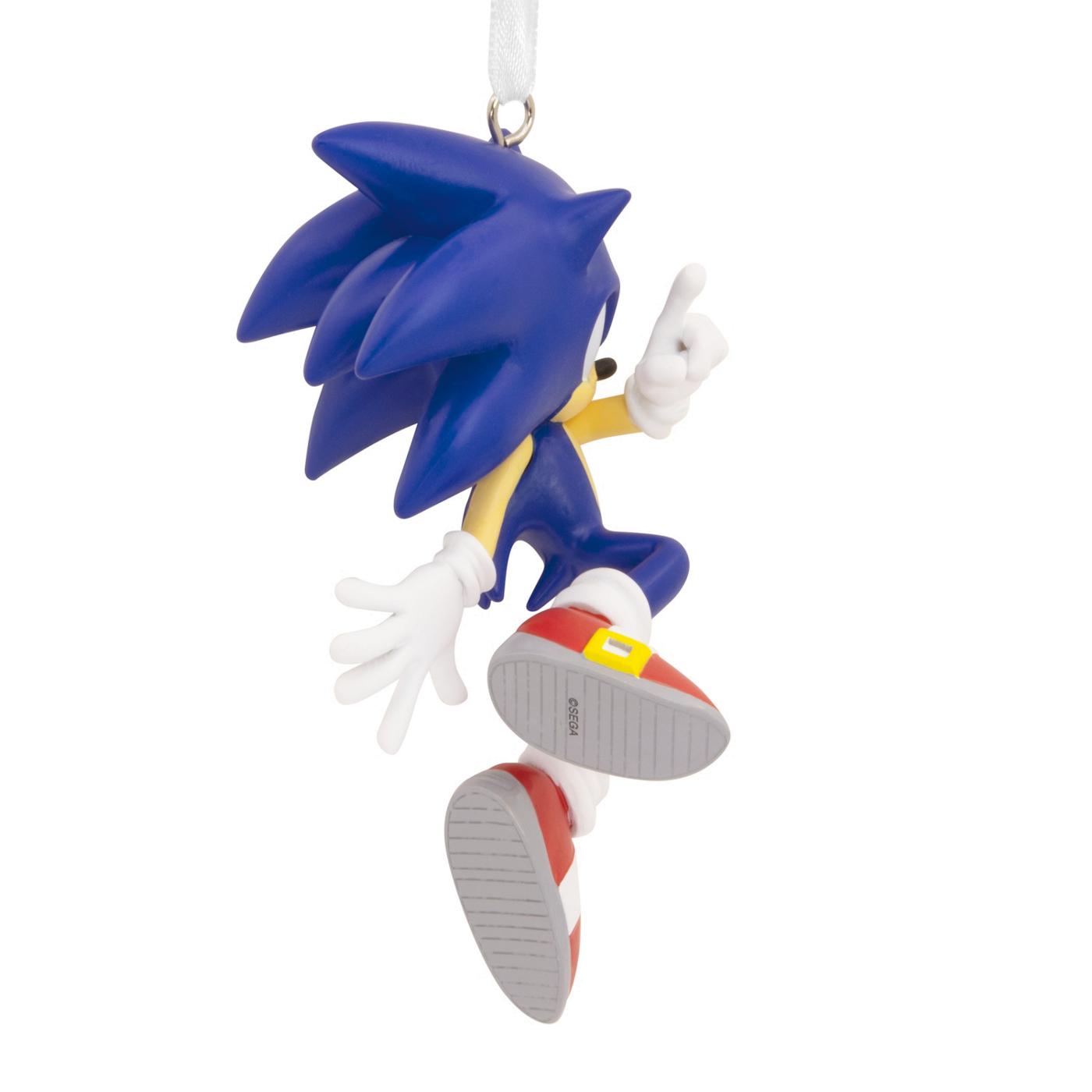 Hallmark Sonic The Hedgehog Action Pose Christmas Ornament; image 3 of 3