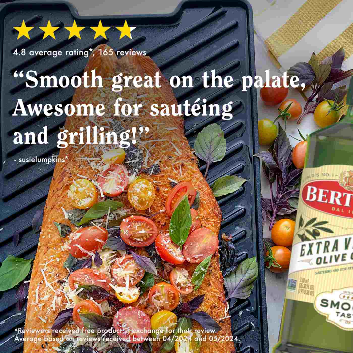 Bertolli Smooth-Tasting Cold Pressed Extra Virgin Olive Oil; image 5 of 8
