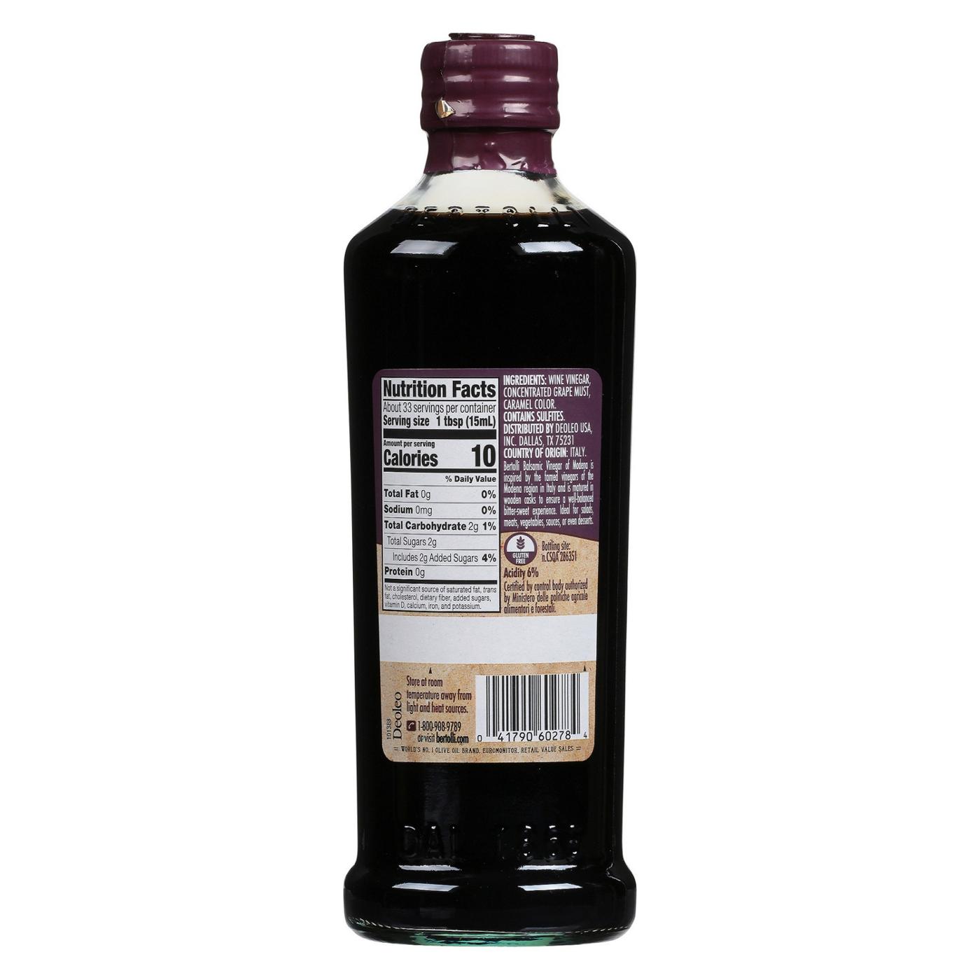 Bertolli Balsamic Vinegar; image 2 of 2