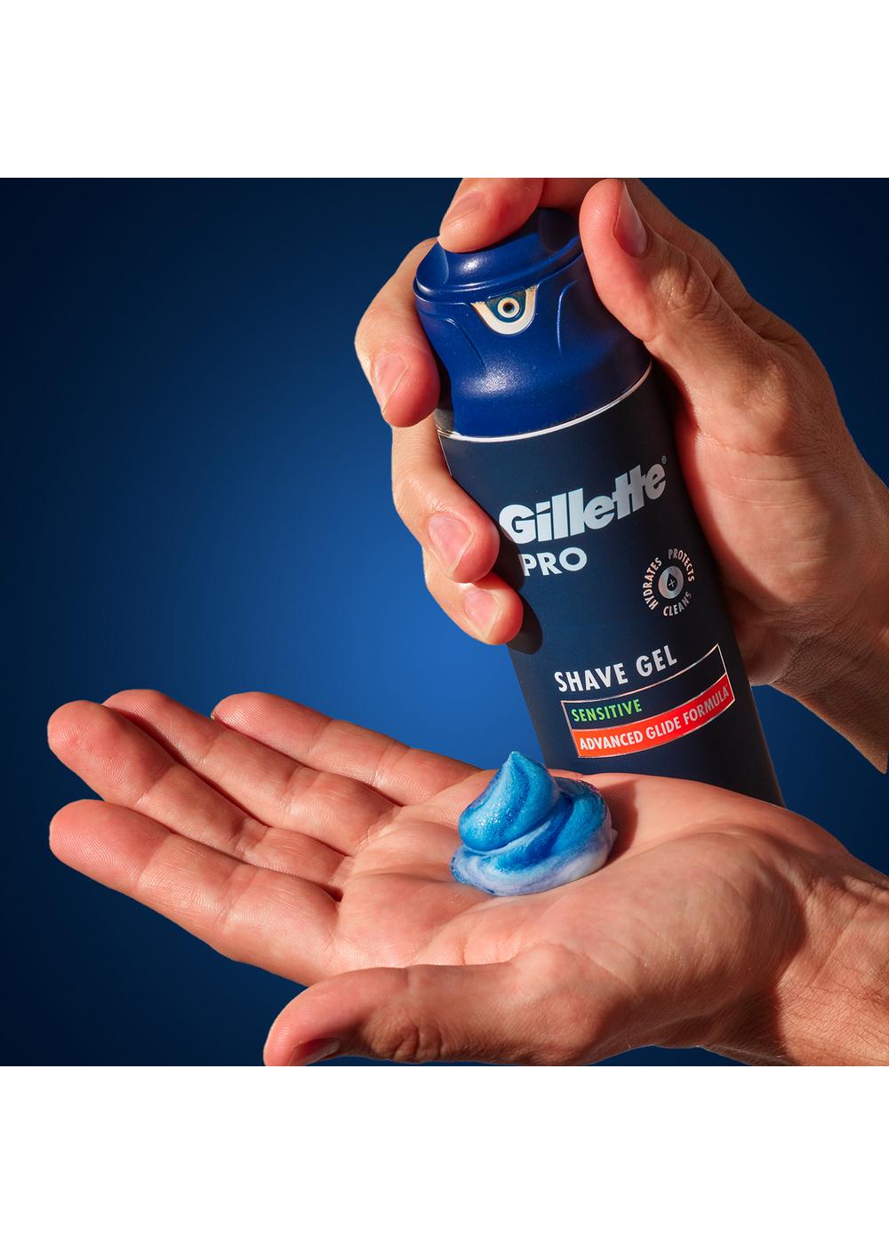 Gillette PRO Shaving Gel for Men Twin Pack; image 6 of 9
